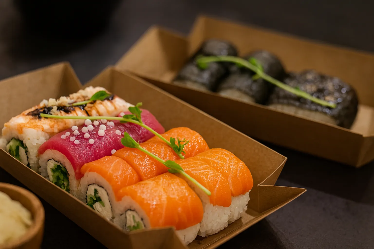 Delivery de sushi en Margarita con rolls frescos listos para disfrutar en casa