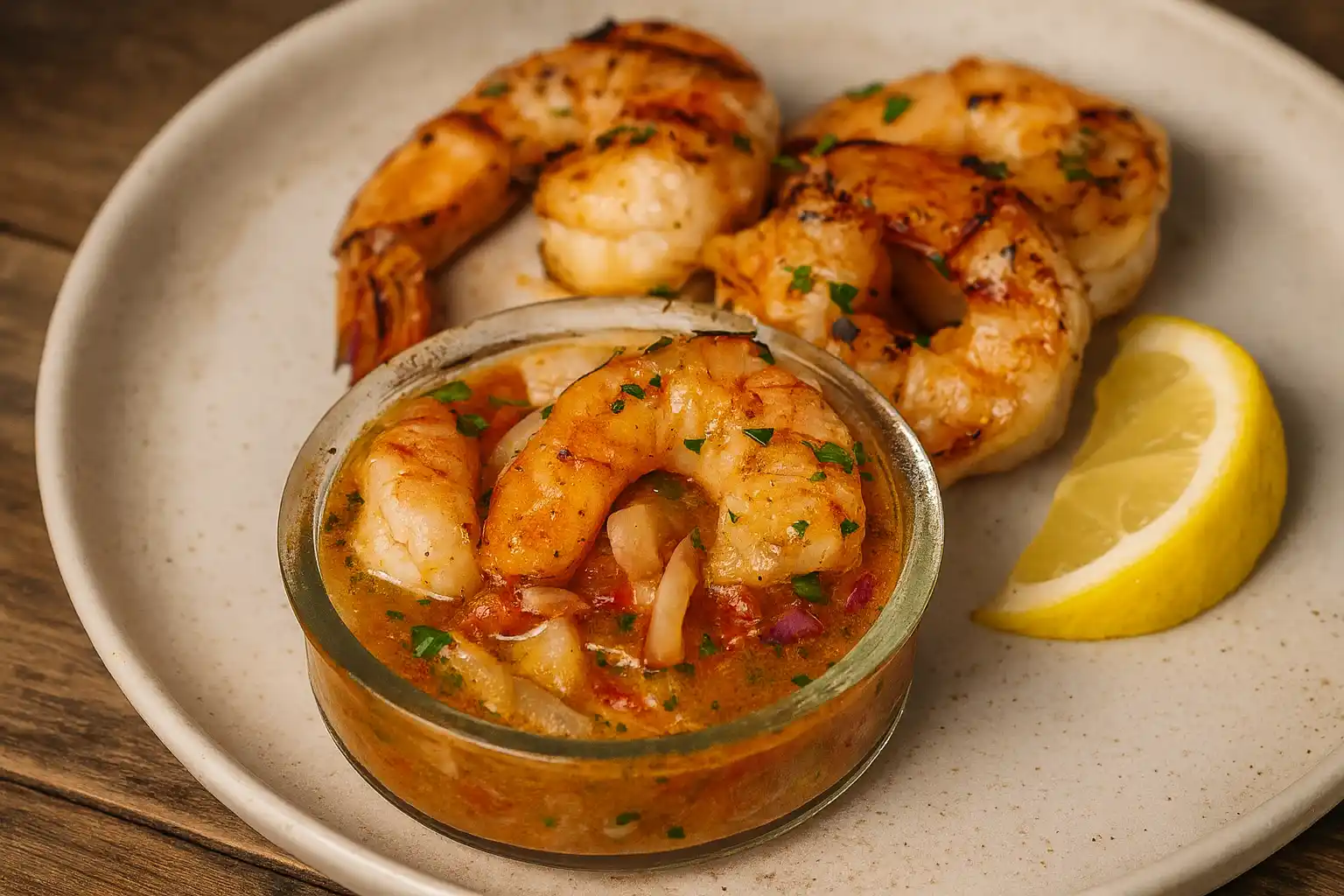 Los camarones son uno de los mariscos más populares en Margarita